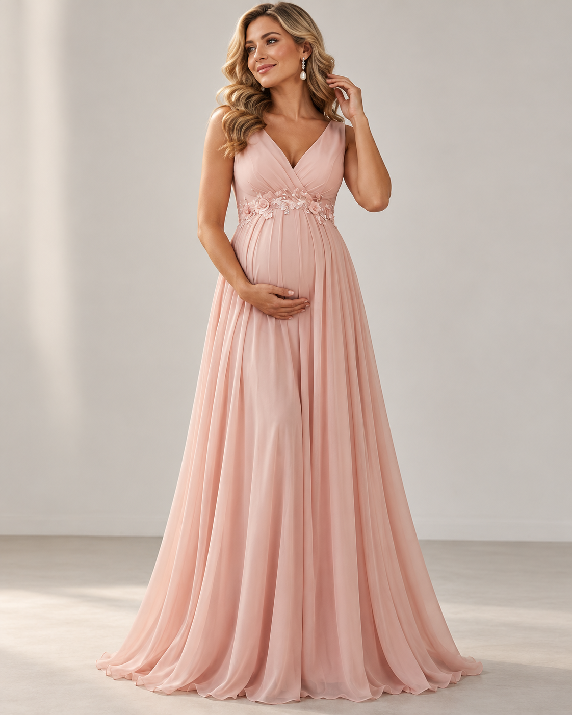 Maternity Dress Evening Gown