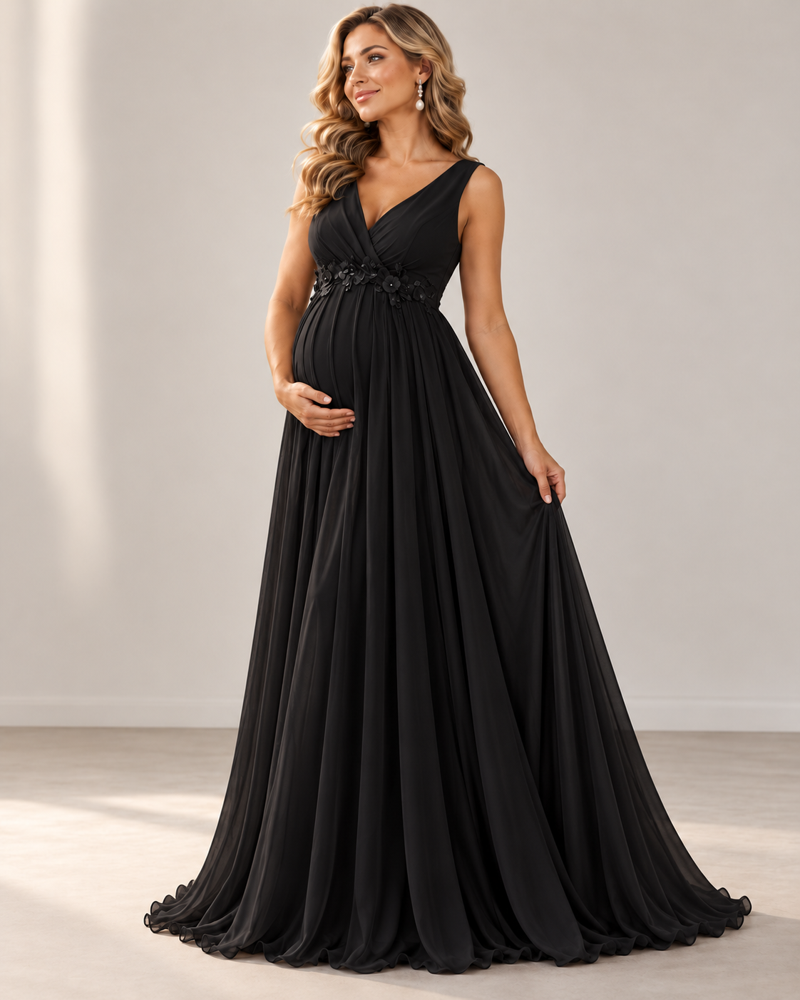 Maternity Dress Evening Gown