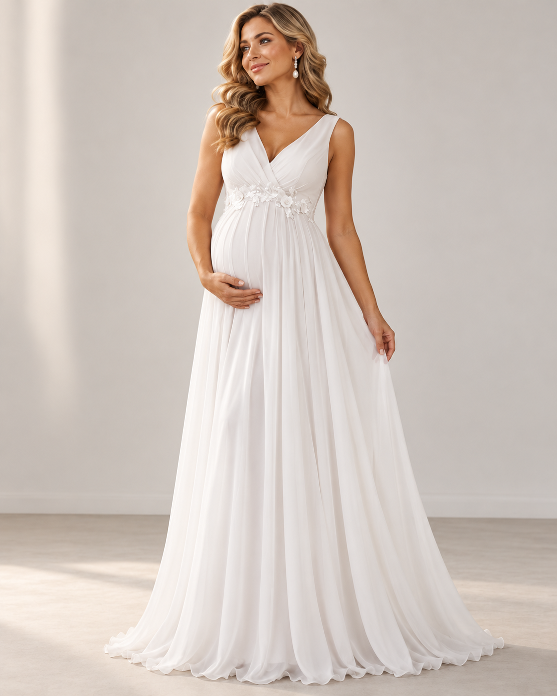 Maternity Dress Evening Gown